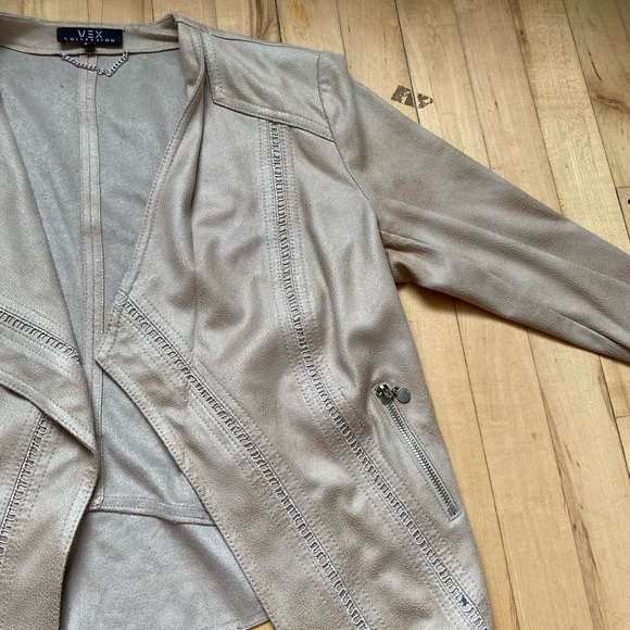 Beige blazer / jacket - Picture 3 of 6